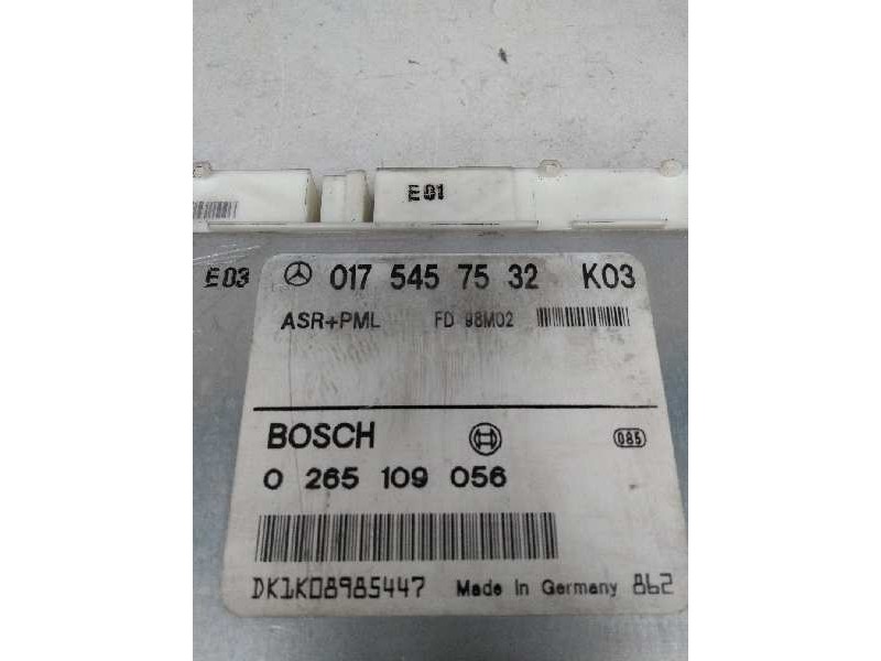 Recambio de centralita asr para mercedes clase e (w210) berlina diesel 3.0 turbodiesel cat referencia OEM IAM 0265109056 0175457
