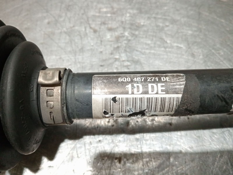 Recambio de transmision delantera izquierda para seat ibiza iii (6l1) 1.4 tdi referencia OEM IAM 6Q0407271DE  