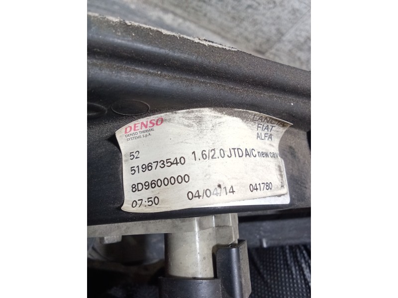 Recambio de electroventilador para fiat doblo autobús (263_) 1.6 d multijet (263axd1b) referencia OEM IAM 519673540 8D9600000 