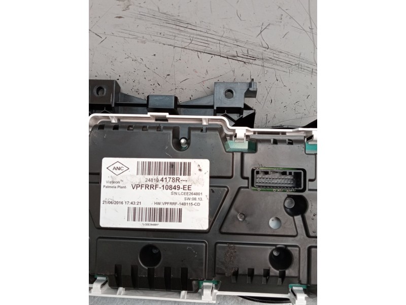 Recambio de cuadro instrumentos para renault clio iv (bh_) 0.9 tce 90 referencia OEM IAM 248104178R  