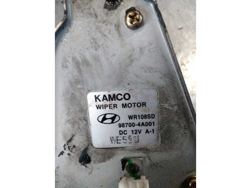 Recambio de motor limpia trasero para hyundai h 1 referencia OEM IAM WR108SD 987004A001 