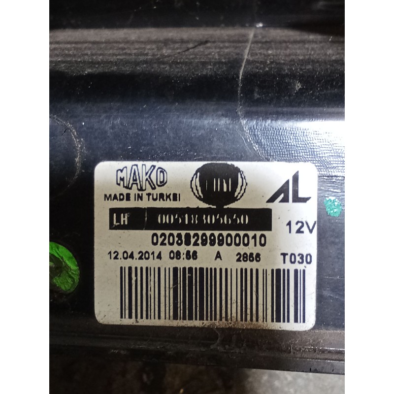 Recambio de piloto trasero izquierdo para fiat doblo autobús (263_) 1.6 d multijet (263axd1b) referencia OEM IAM 02038299900010 