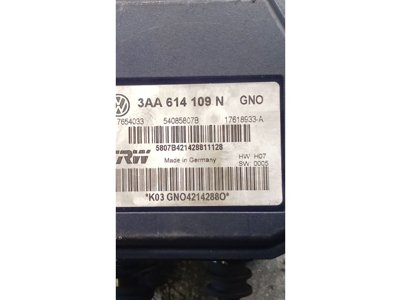 Recambio de abs para volkswagen passat cc b6 (357) 2.0 tdi referencia OEM IAM 3AA614109N K03G0N042142880 