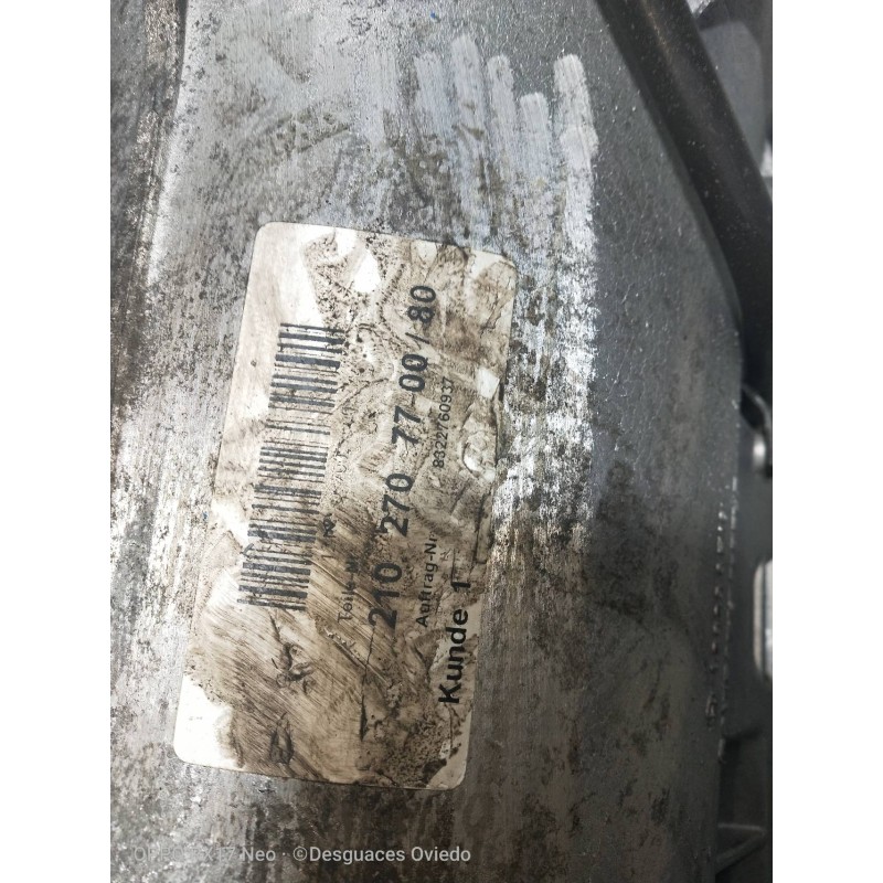 Recambio de caja cambios para mercedes clase clk (w208) coupe 3.2 v6 18v cat referencia OEM IAM 2102707700 472559 