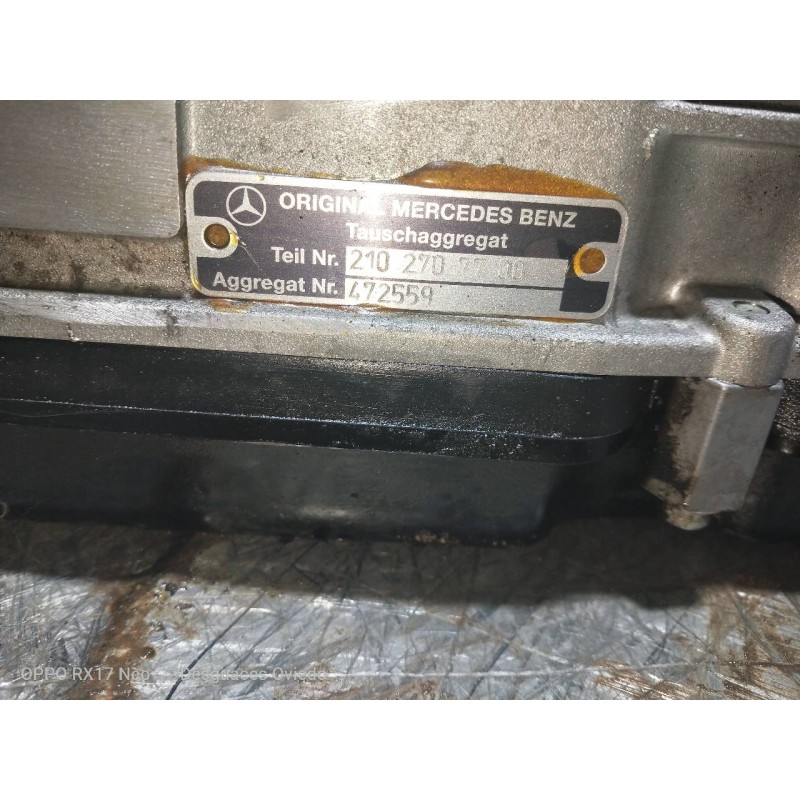 Recambio de caja cambios para mercedes clase clk (w208) coupe 3.2 v6 18v cat referencia OEM IAM 2102707700 472559 