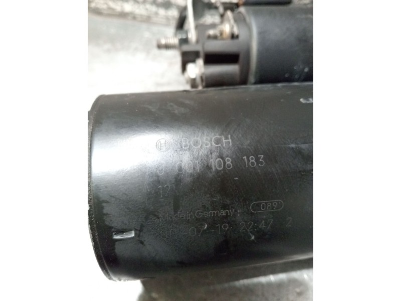 Recambio de motor arranque para peugeot 206 hatchback (2a/c) 1.9 d referencia OEM IAM 0001108183  