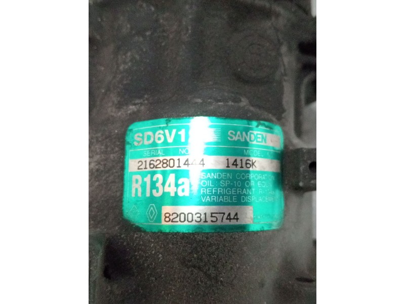 Recambio de compresor aire acondicionado para renault clio ii (bb_, cb_) 1.5 dci (b/cb08) referencia OEM IAM 8200315744  