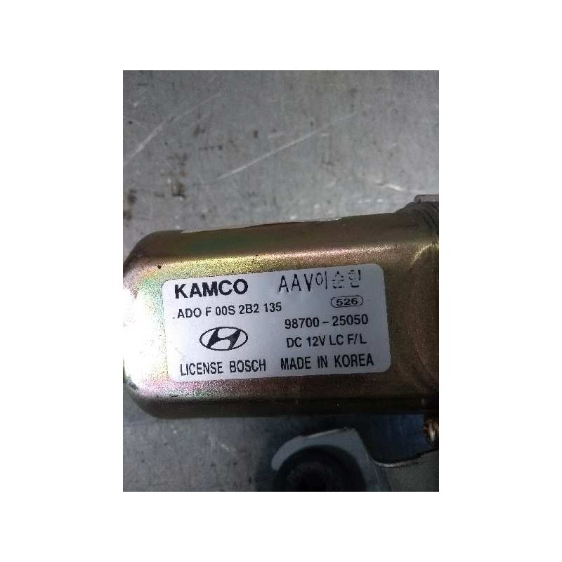 Recambio de motor limpia trasero para hyundai accent (lc) 1.5 crdi cat referencia OEM IAM F00S2B2135 9870025050 