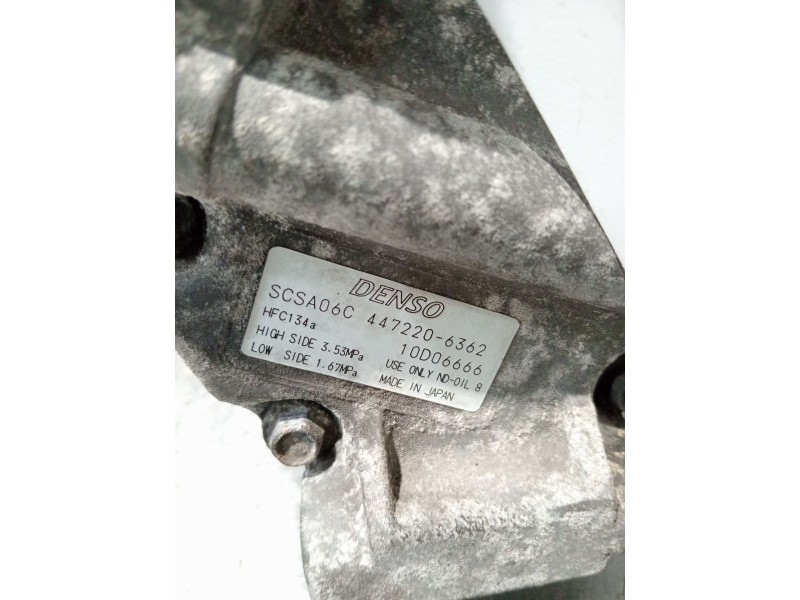 Recambio de compresor aire acondicionado para toyota corolla (_e12_) 1.6 vvt-i (zze121_) referencia OEM IAM 4472206362  