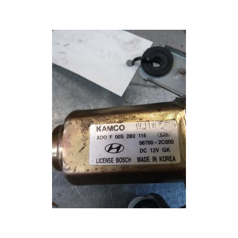 Recambio de motor limpia trasero para hyundai coupe (gk) 1.6 16v cat referencia OEM IAM F00S2B2116 987002C000 