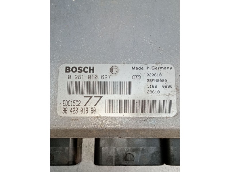 Recambio de centralita motor uce para peugeot 406 (8b) 2.0 hdi 110 referencia OEM IAM 0281010627 9642301880 