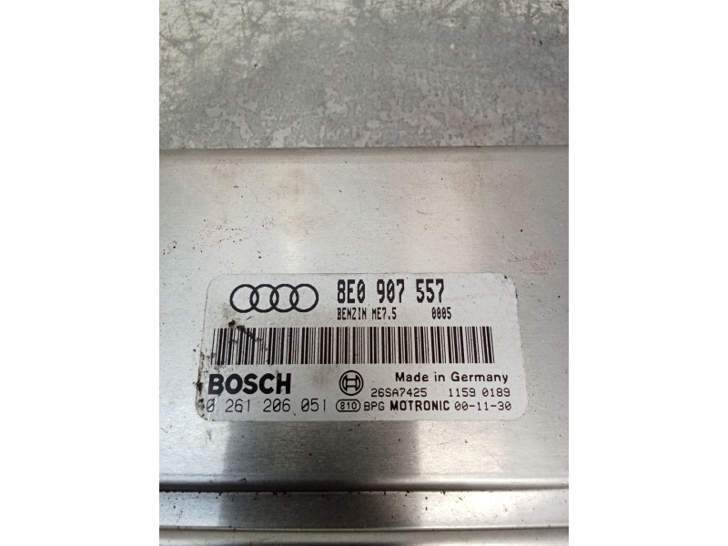 Recambio de centralita motor uce para audi a4 b6 (8e2) 2.0 referencia OEM IAM 8E0907557 0261206051 