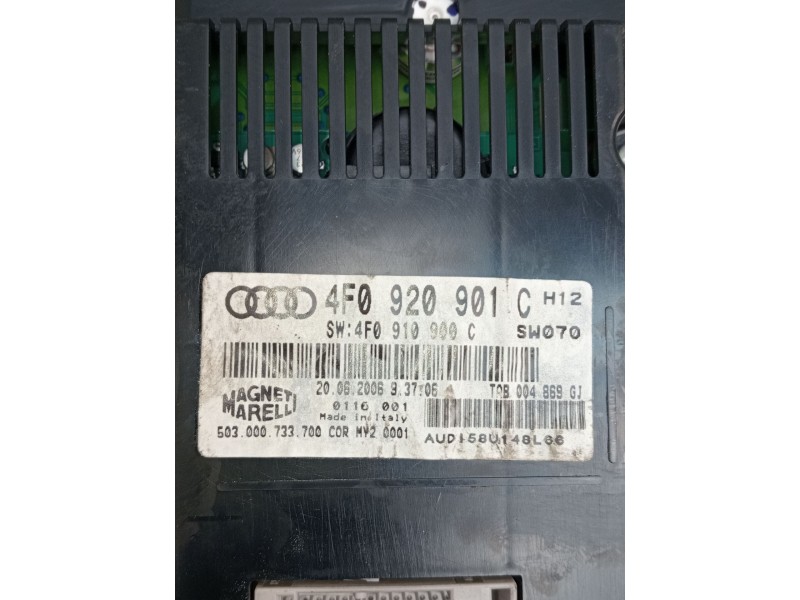 Recambio de cuadro instrumentos para audi a6 c6 (4f2) 3.0 tdi quattro referencia OEM IAM 4F0920901C 4F0910900C 