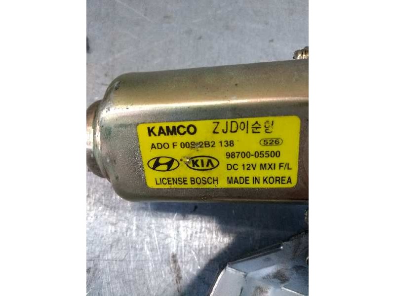 Recambio de motor limpia trasero para hyundai atos prime (mx) gls (2003) referencia OEM IAM 9870005500 F00S2B2138 