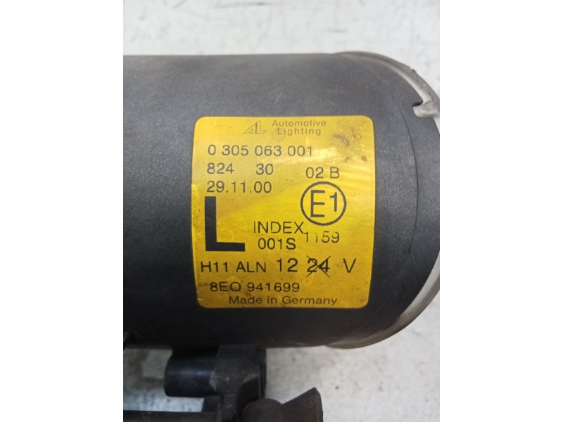 Recambio de faro antiniebla izquierdo para audi a4 b6 (8e2) 2.0 referencia OEM IAM 8EO941699  