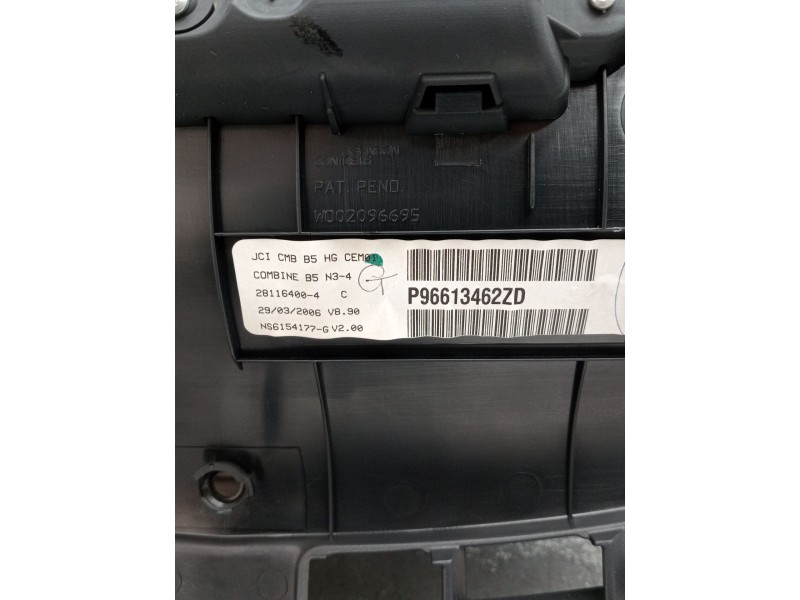 Recambio de pantalla multifuncion para citroën c4 coupé (la_) 1.6 16v referencia OEM IAM P96613462ZD 281164004 