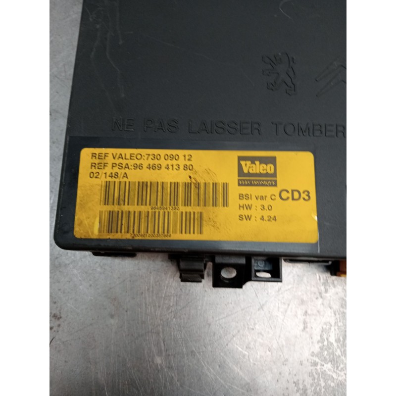 Recambio de caja reles / fusibles para peugeot 406 (8b) 2.0 hdi 110 referencia OEM IAM 73009012 9646941380 