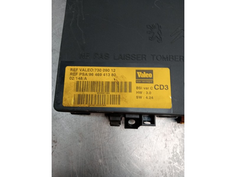 Recambio de caja reles / fusibles para peugeot 406 (8b) 2.0 hdi 110 referencia OEM IAM 73009012 9646941380 