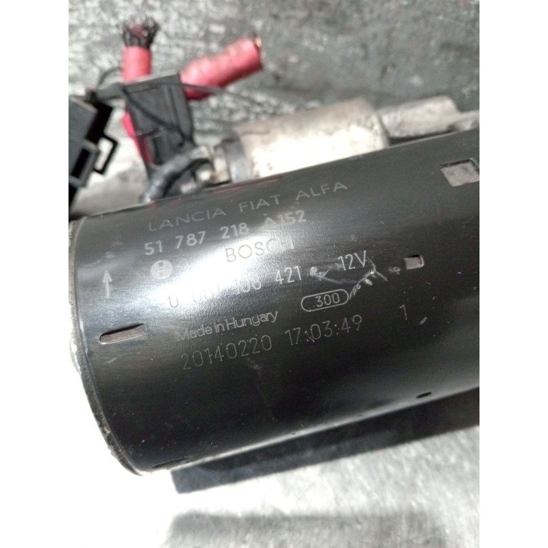 Recambio de motor arranque para fiat doblo autobús (263_) 1.6 d multijet (263axd1b) referencia OEM IAM 51787218 0001108421 