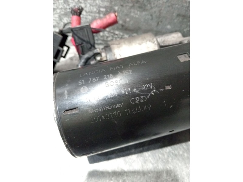 Recambio de motor arranque para fiat doblo autobús (263_) 1.6 d multijet (263axd1b) referencia OEM IAM 51787218 0001108421 