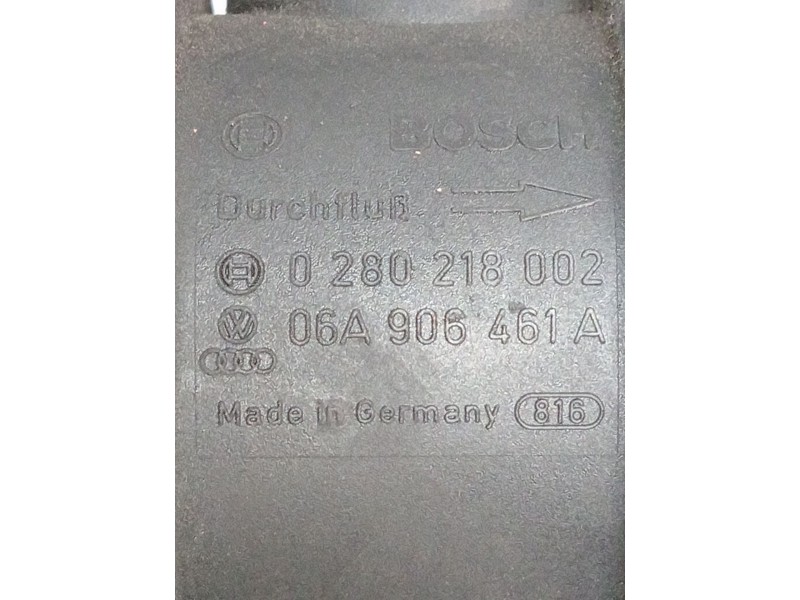Recambio de caudalimetro para skoda octavia i (1u2) 1.9 tdi referencia OEM IAM 0280218002 06A906461A 
