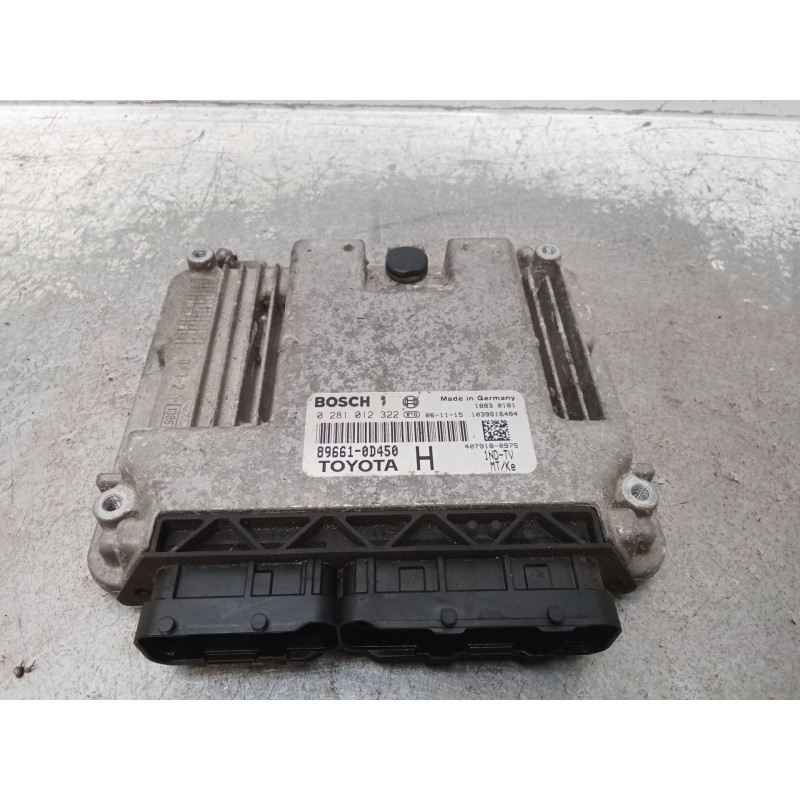 Recambio de centralita motor uce para toyota yaris (_p9_) 1.4 d-4d (nlp90_) referencia OEM IAM 0281012322 896610D450H 