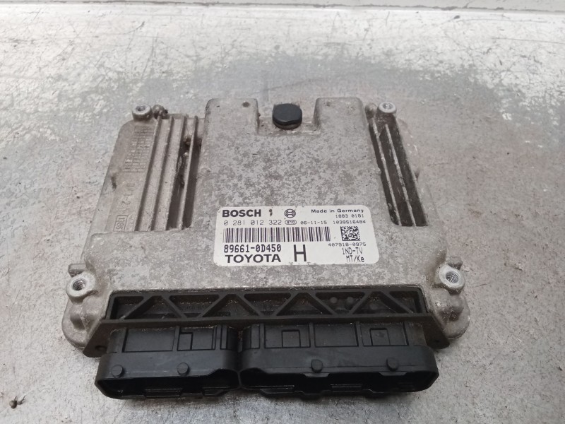 Recambio de centralita motor uce para toyota yaris (_p9_) 1.4 d-4d (nlp90_) referencia OEM IAM 0281012322 896610D450H 