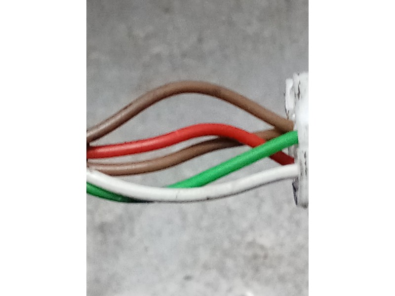 Recambio de retrovisor izquierdo para toyota yaris (_p9_) 1.4 d-4d (nlp90_) referencia OEM IAM 1 CABLE CON 5 CABLES  