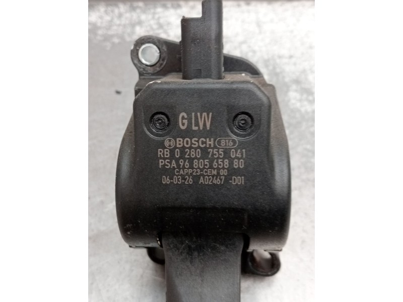 Recambio de potenciometro pedal para citroën c4 coupé (la_) 1.6 16v referencia OEM IAM 0280755041 9680565880 