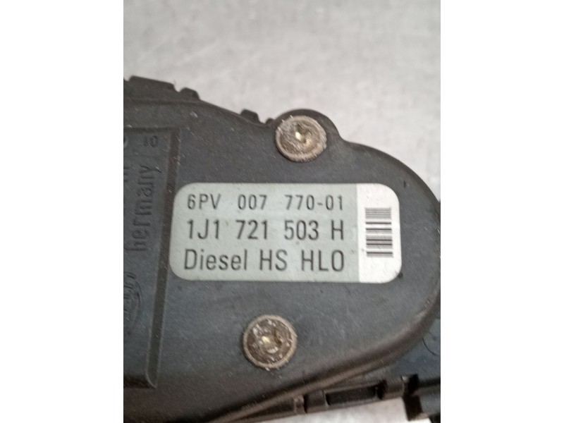 Recambio de potenciometro pedal para skoda octavia i (1u2) 1.9 tdi referencia OEM IAM 1J1721503H 6PV00777001 
