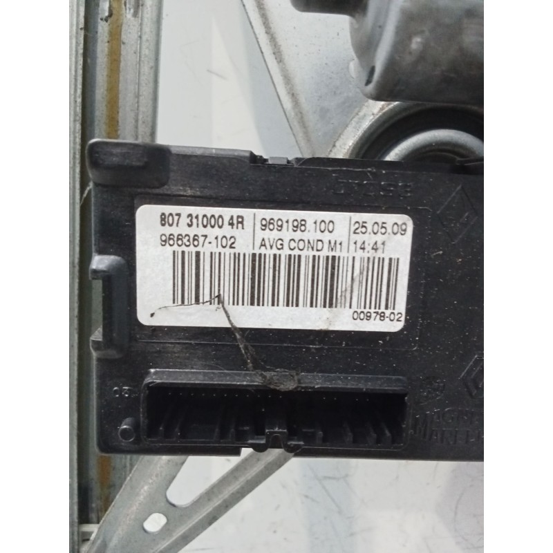 Recambio de elevalunas delantero izquierdo para renault megane iii hatchback (bz0/1_, b3_) 1.6 16v (bz1b, bz1h) referencia OEM I