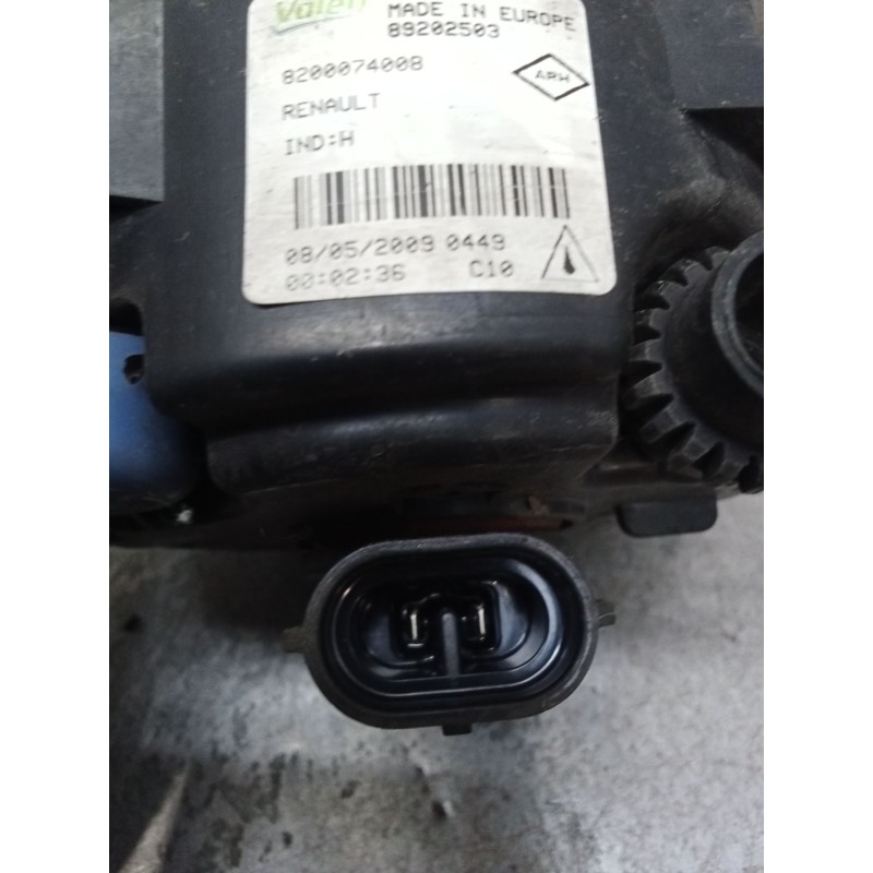 Recambio de faro antiniebla izquierdo para renault megane iii hatchback (bz0/1_, b3_) 1.6 16v (bz1b, bz1h) referencia OEM IAM 82