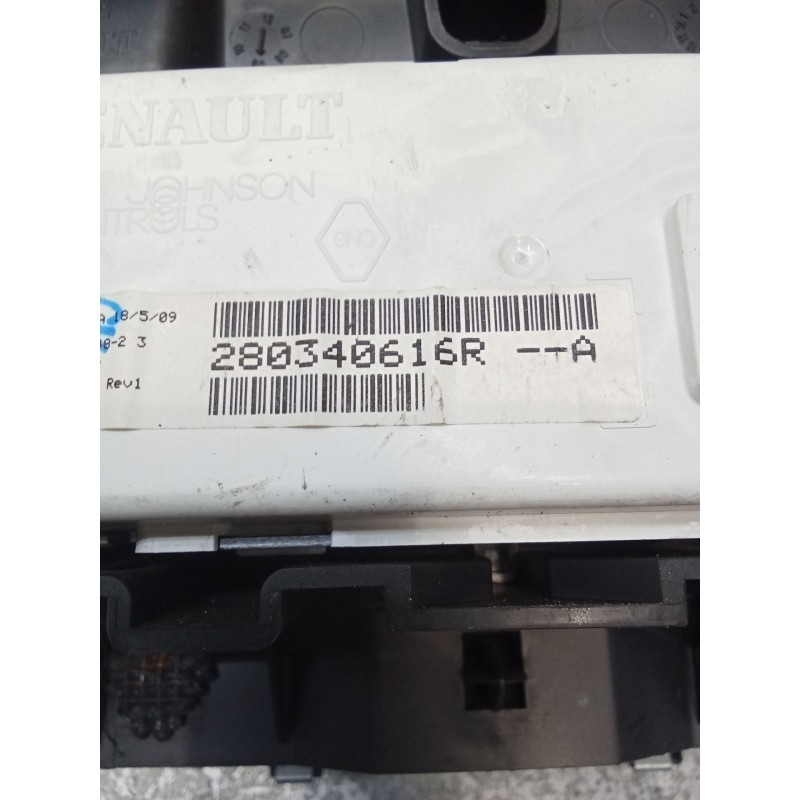 Recambio de pantalla multifuncion para renault megane iii hatchback (bz0/1_, b3_) 1.6 16v (bz1b, bz1h) referencia OEM IAM 280340