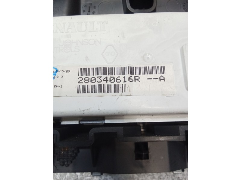 Recambio de pantalla multifuncion para renault megane iii hatchback (bz0/1_, b3_) 1.6 16v (bz1b, bz1h) referencia OEM IAM 280340