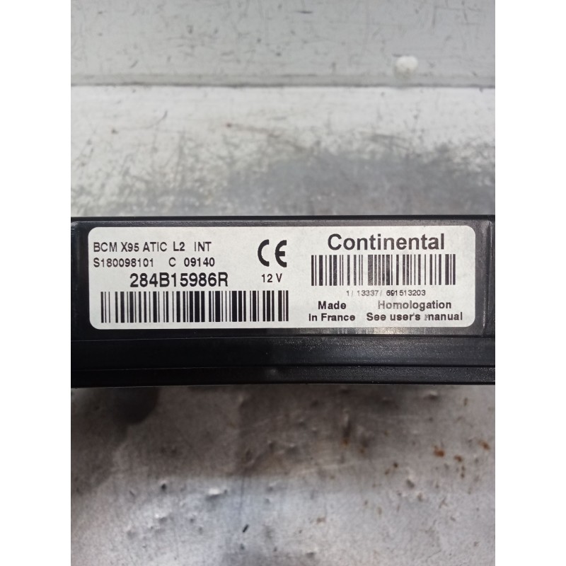 Recambio de caja reles / fusibles para renault megane iii hatchback (bz0/1_, b3_) 1.6 16v (bz1b, bz1h) referencia OEM IAM 284B15
