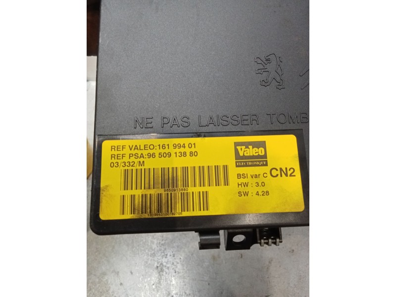 Recambio de caja reles / fusibles para citroën xsara (n1) 1.6 16v referencia OEM IAM 9650913880  