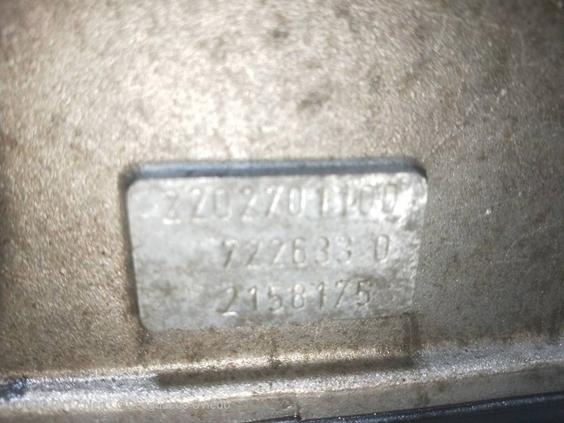 Recambio de caja cambios para mercedes clase s (w220) berlina 5.0 v8 24v cat referencia OEM IAM 2202701100 722633 02158175