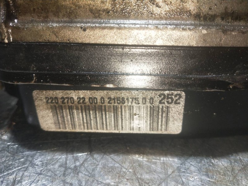 Recambio de caja cambios para mercedes clase s (w220) berlina 5.0 v8 24v cat referencia OEM IAM 2202701100 722633 02158175
