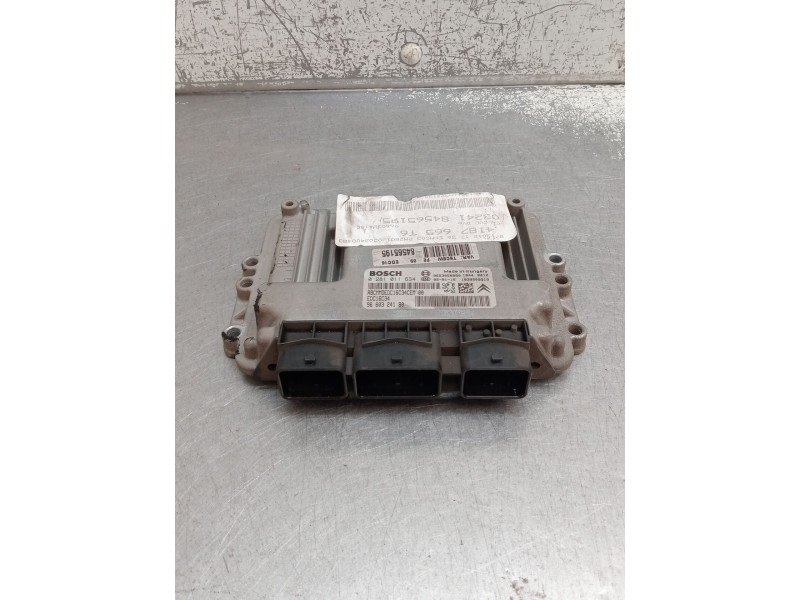 Recambio de centralita motor uce para peugeot 307 sw (3h) 1.6 hdi 110 referencia OEM IAM 0281011634 9660324180 9653958980