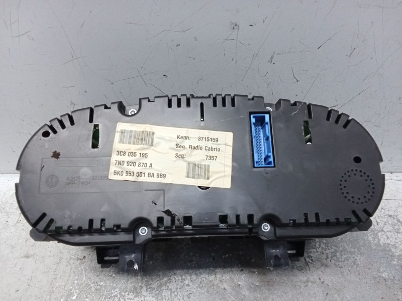 Recambio de cuadro instrumentos para volkswagen sharan (7n1, 7n2) 2.0 tdi referencia OEM IAM 7N0920870A  