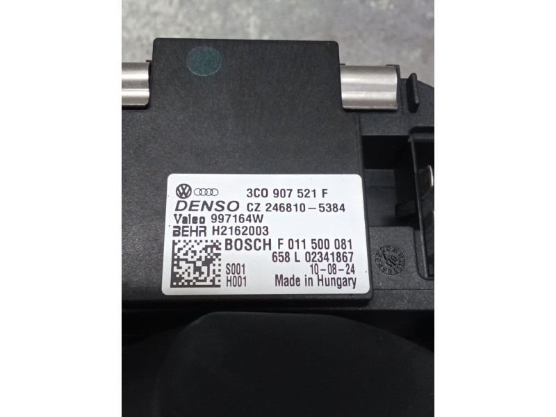 Recambio de motor calefaccion para volkswagen sharan (7n1, 7n2) 2.0 tdi referencia OEM IAM 3C0907521F  