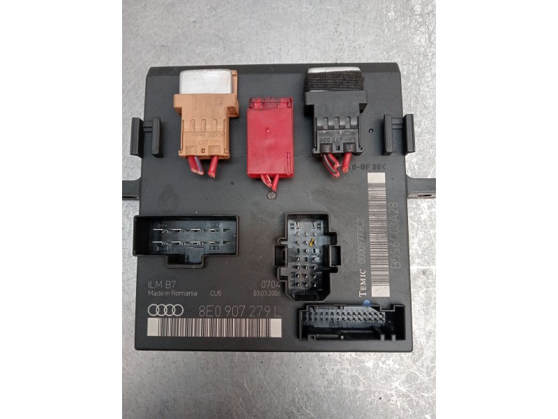 Recambio de caja reles / fusibles para audi a4 b7 (8ec) 2.0 tdi 16v referencia OEM IAM 8E0907279L  