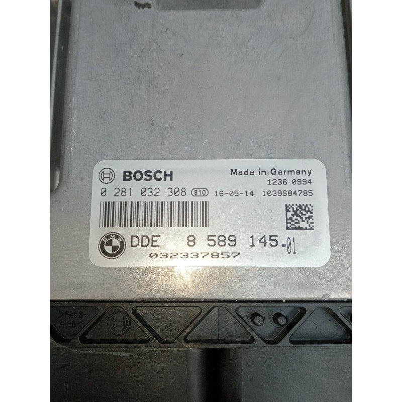 Recambio de centralita motor uce para bmw 3 touring (f31) 318 d referencia OEM IAM 0281032308 8589145 032337857