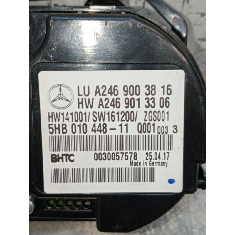 Recambio de mando calefaccion / aire acondicionado para mercedes-benz clase b sports tourer (w246, w242) b 180 cdi / d (246.212)