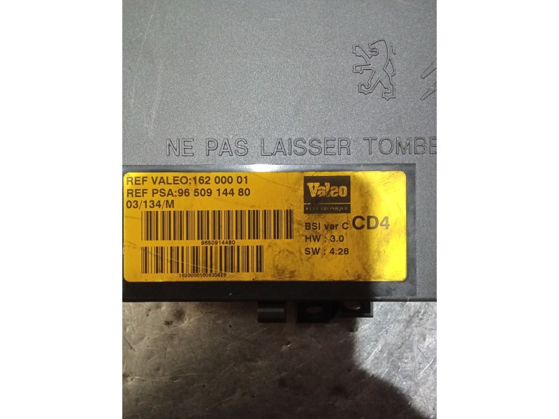 Recambio de caja reles / fusibles para peugeot 406 coupe (s1/s2) 2.2 referencia OEM IAM 9650914480  