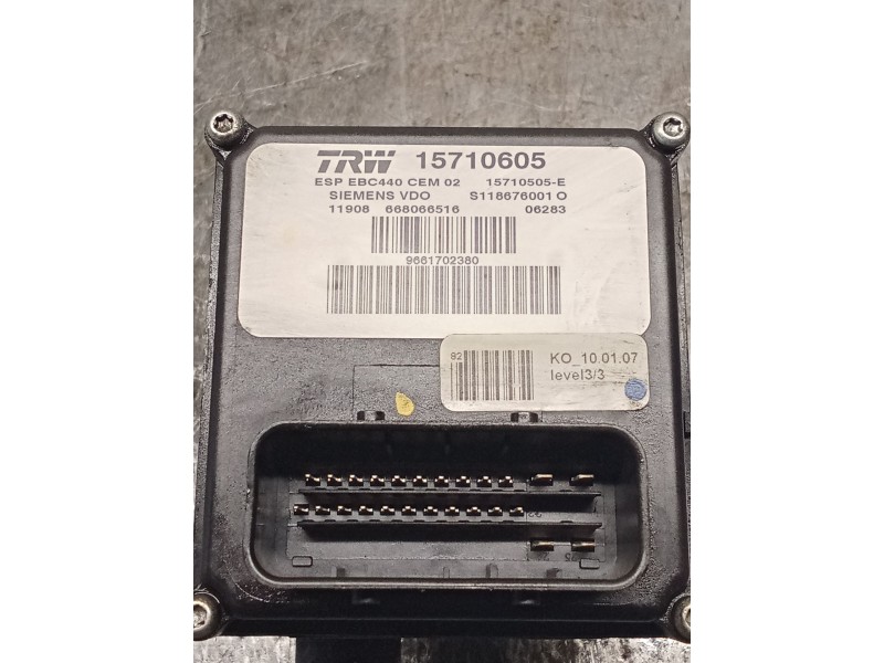 Recambio de abs para peugeot 407 (6d_) 2.2 hdi 170 (6d4hth) referencia OEM IAM 15710605 S118676001O/15710505E GQ6324B077AIT/K731