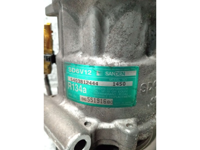 Recambio de compresor aire acondicionado para citroën c2 (jm_) 1.6 referencia OEM IAM  9655191680 