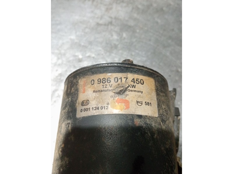 Recambio de motor arranque para seat arosa (6h1) 1.7 sdi referencia OEM IAM 0986017450 0001124012 
