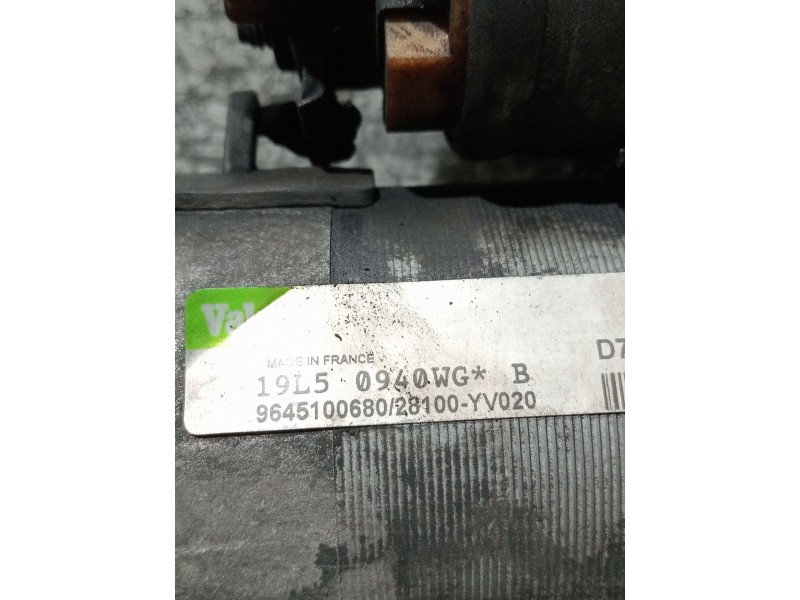 Recambio de motor arranque para peugeot 307 sw (3h) 1.6 hdi 110 referencia OEM IAM 9645100680 28100YV020 