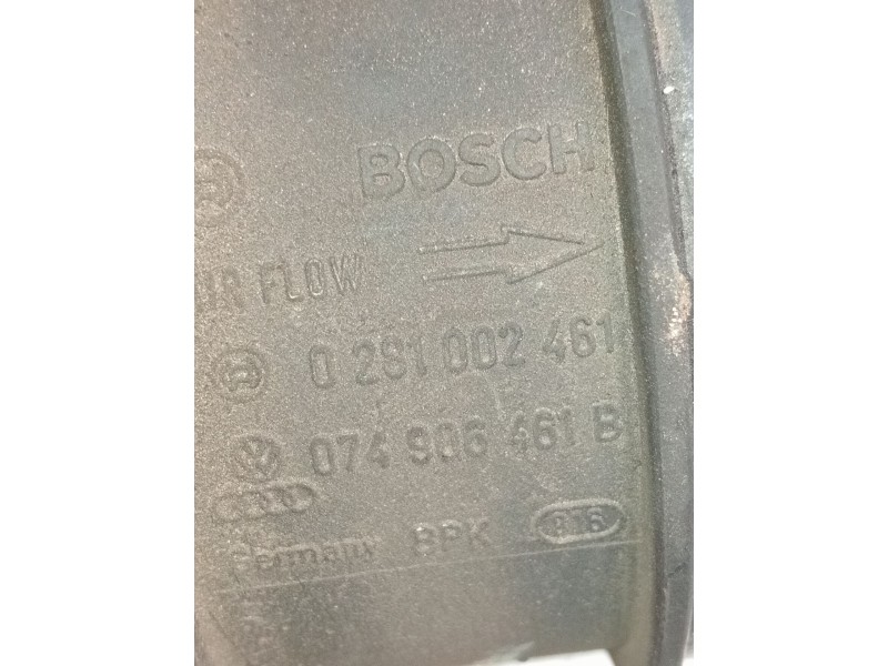 Recambio de caudalimetro para audi a4 b7 (8ec) 2.0 tdi 16v referencia OEM IAM 0281002461 074906461B 